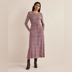 Boden Skirt Detail Jersey Midi Dress 6